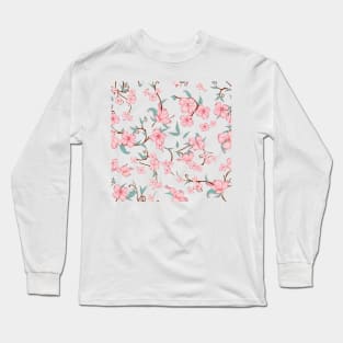 Creepy Flowers Pattern 1 Long Sleeve T-Shirt